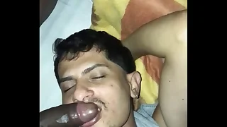 Neg&atilde;o da zona Oeste socou a pica preta na minha boca at&eacute; dar leite