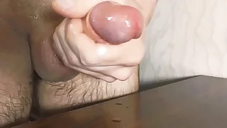Took a lot of lube and jerked off a big unearth