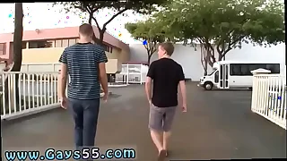 Men putrescent in underwear outdoors happy-go-lucky Ass At The Gas Station