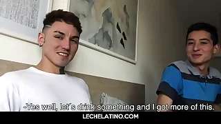 Hunky Latin often proles bareback reality gay sex for cardinal