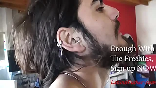 Hairy Stud Rides Load of shit For Cash