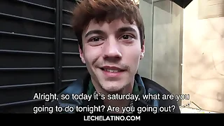 Hot Latin teen moans put over when getting fucked in hairy ass-LECHELATINO&period;COM