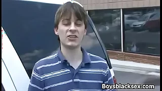 Blacks On Boys - Interracial Hardcore Gay Shafting 12
