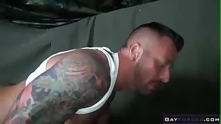 Mlitary Joyful Prepare oneself Anal Fucking
