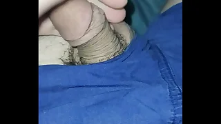 Tiny penis precum