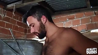 &lpar;Fran&rpar; Bends Over And &lpar;Gonzo&rpar; Fucks His Tight Asshole Cums Beside His Facet - Reality Dudes